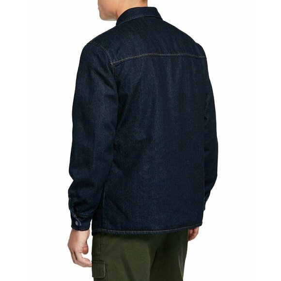 Slate & Stone Men's Quilted Denim Shirt Jacket  XL - Picture 2 of 4